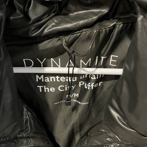 City Puffer Jacket from Dynamite , dark Army green
